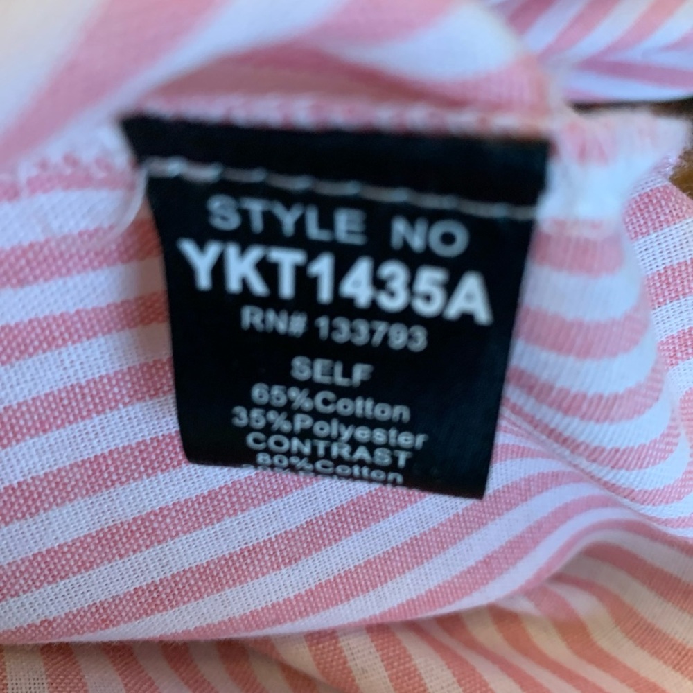 POL Womens Oversized Patchwork Button Down Shirt … - image 8